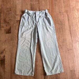 We The Free Palmer cuffed Wide leg jeans size 33